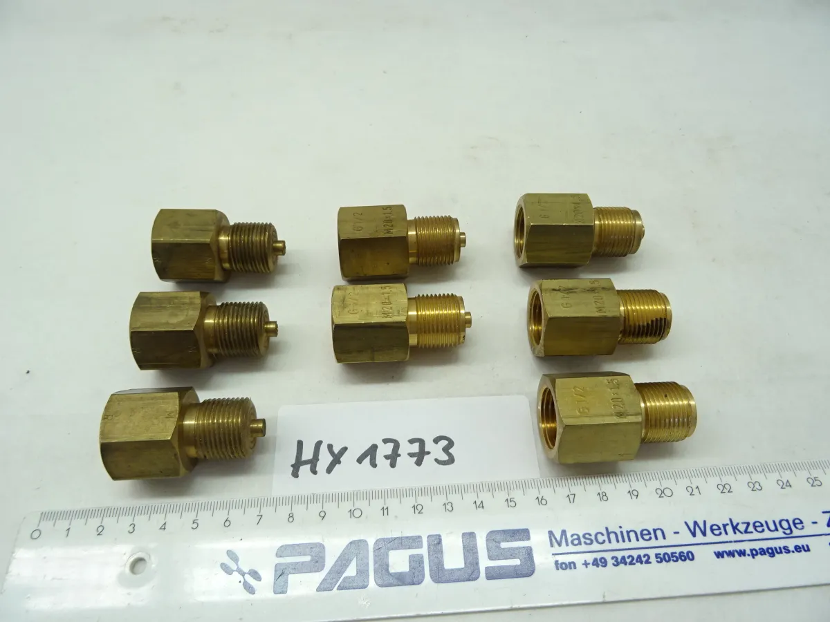 ReduzierstÃ¼cke, M20 x 1,5 / 1/2" , 8 StÃ¼ck