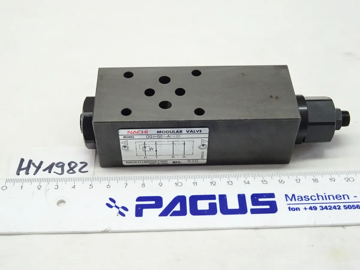 Hydraulikventil OGB-G01-AC-20