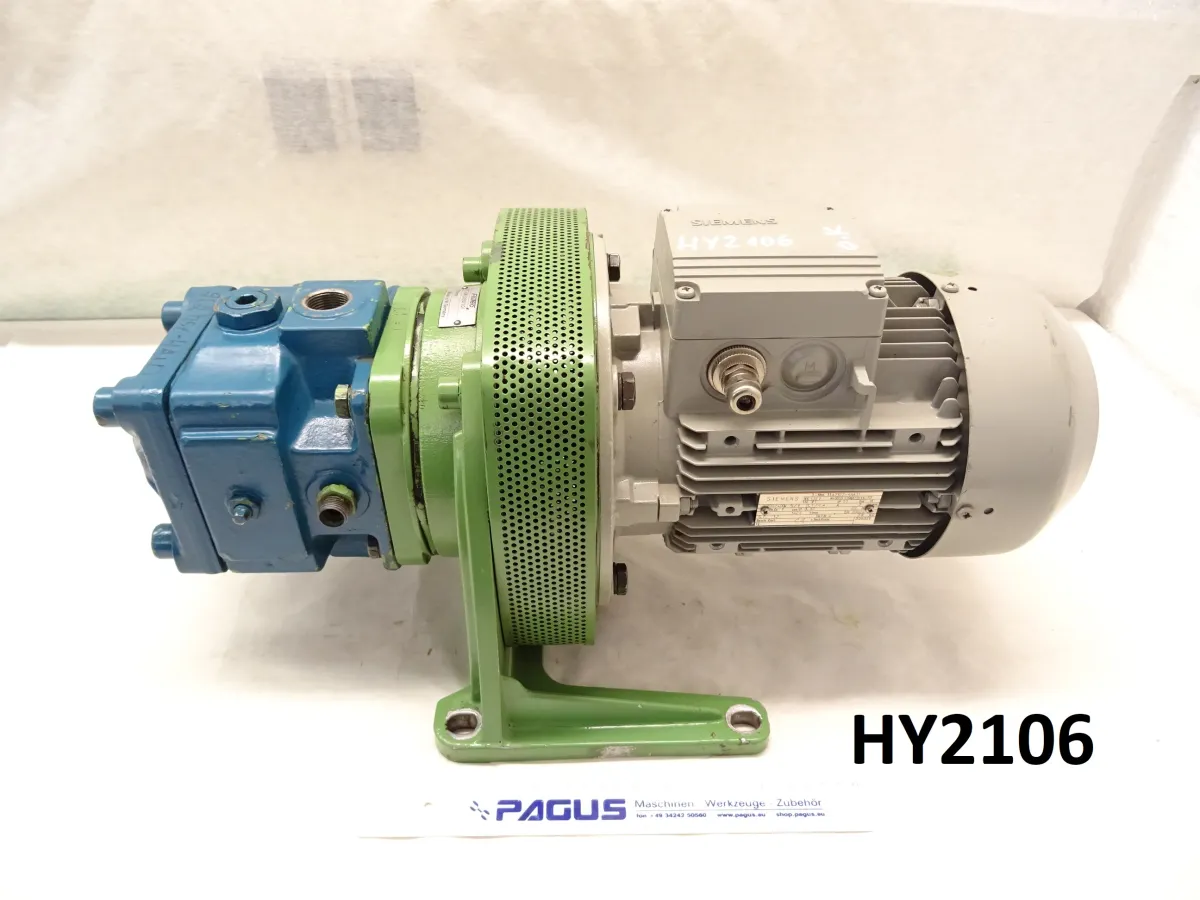 FlÃ¼gelzellenpumpe 1PV2V3-31/40, mit Motor 3,0 kW