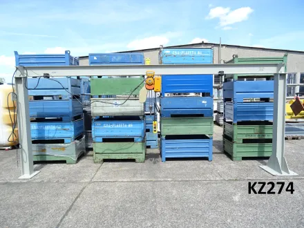 Portalkran 500 kg, mit Kettenzug – RESALE