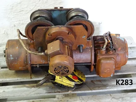 Seilzug mit Elektrofahrwerk 500 kg, T 10232 – RESALE