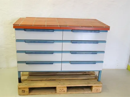 Laborschrank mit Arbeitsplatte 1200 x 600 x 850 mm – RESALE