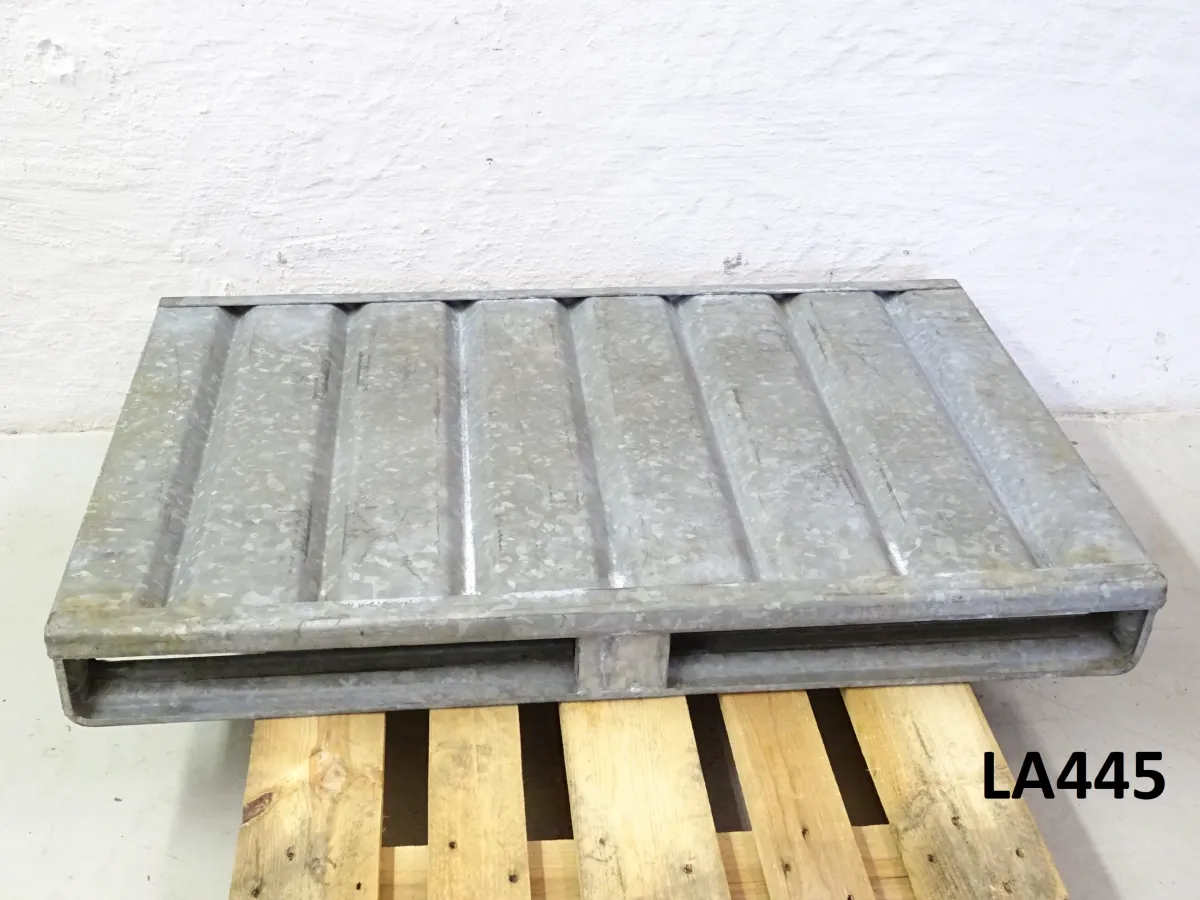 Metallpalette 1200 x 800 mm, mit zwei Kufen