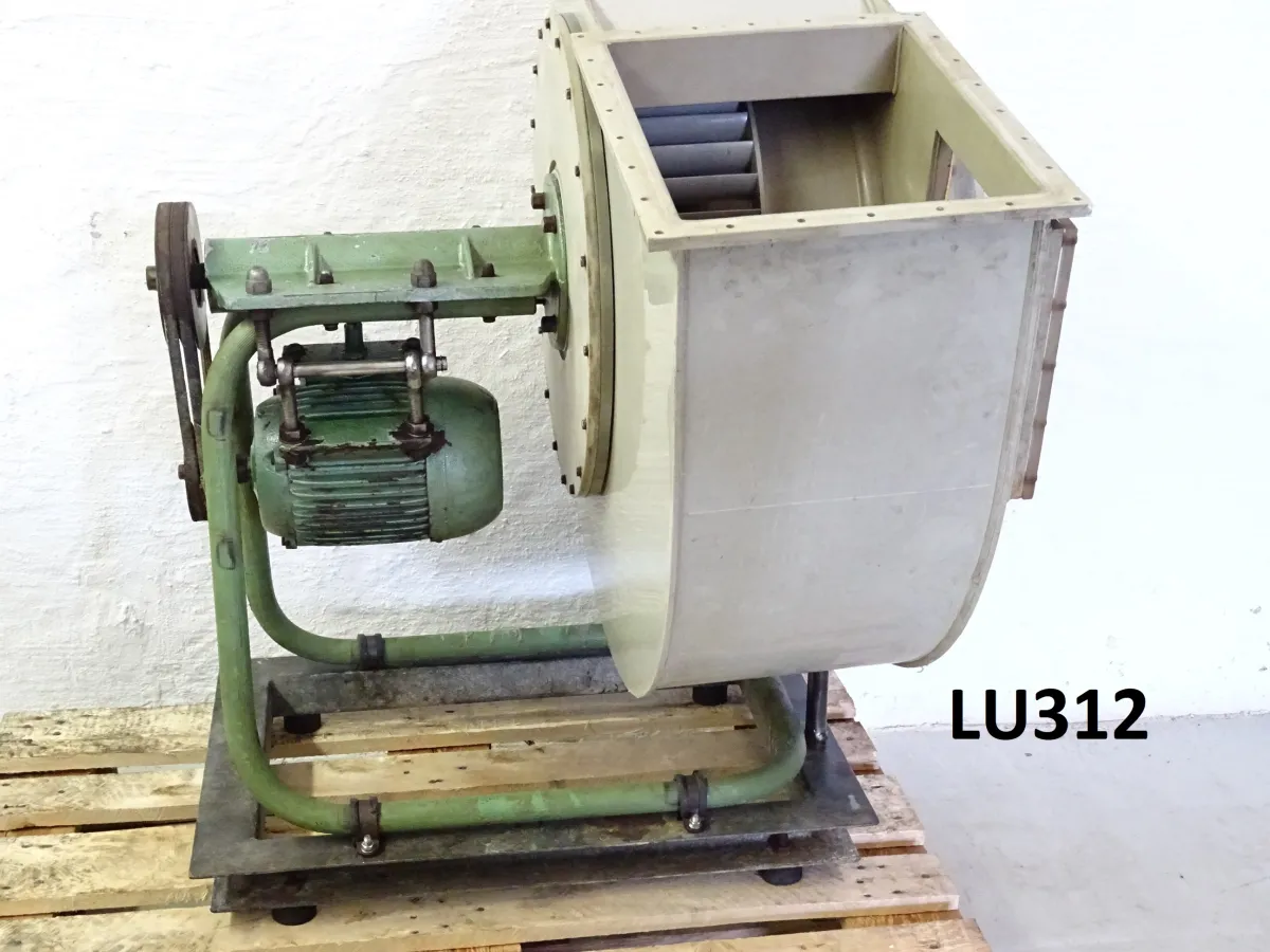 Radiallüfter 3,0 kW, 1000 U/min Kunsstoff
