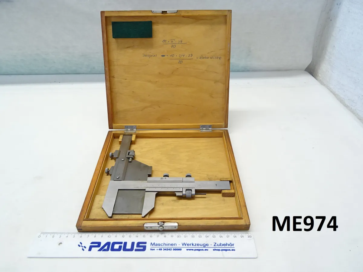 Präzisions- Zahnmessschieber Modul 1-26