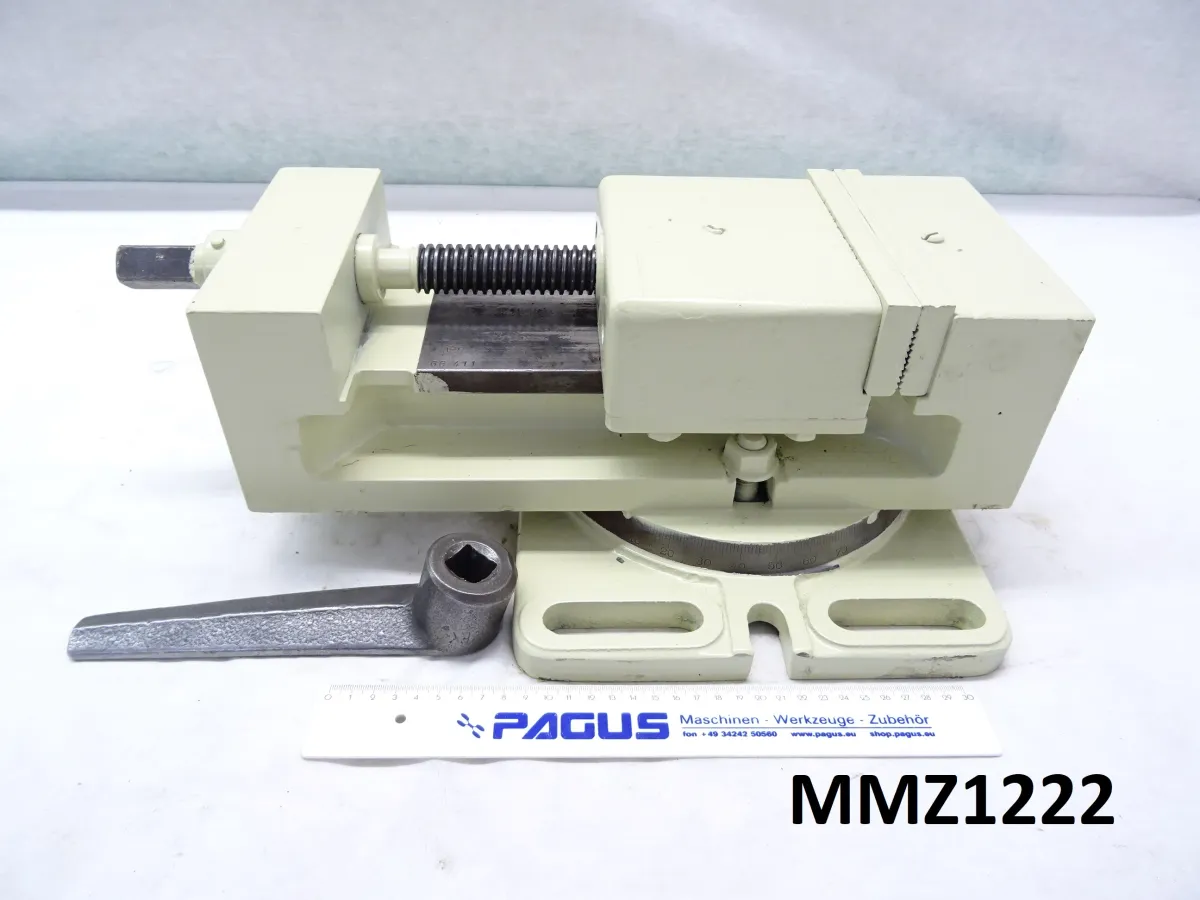 WMW Maschinenschraubstock mit Tisch 160 mm, 110 mm
