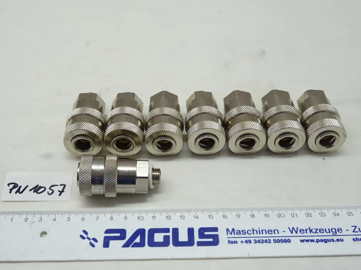 ORSTA Pneumatik Kupplungsdose KD-1/4-S, 8 Stück