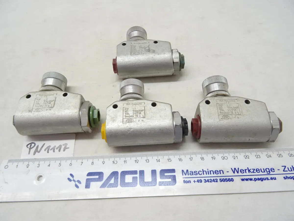 ORSTA Pneumatik Drosselrückschlagventil ARH NW10 TGL 20718, 2 StÃ