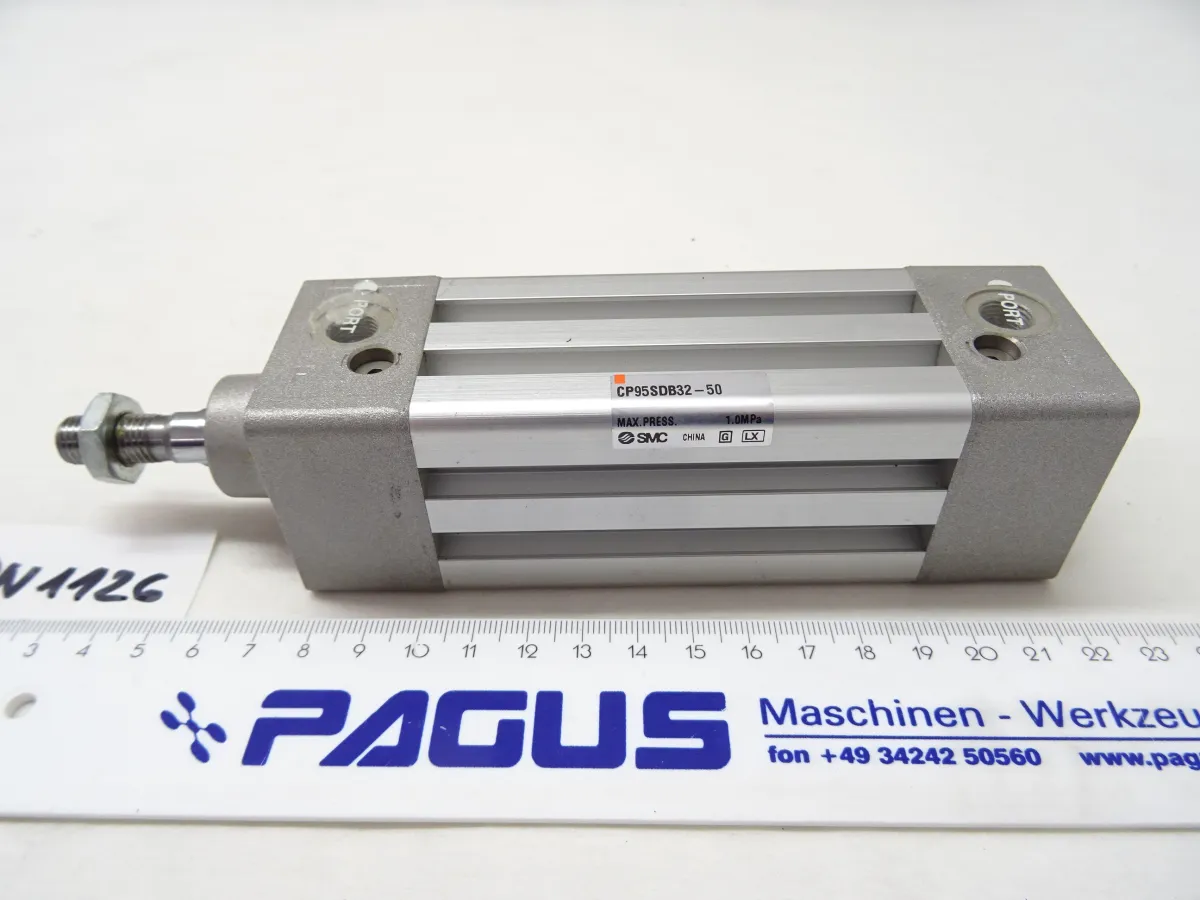 SMC Profilzylinder Hub 50 mm, CP95SDB32-50