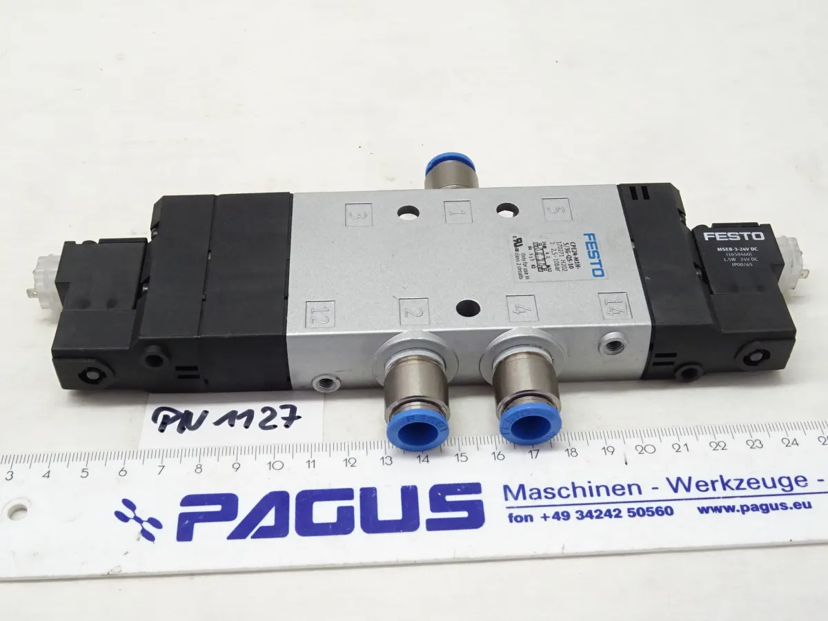 Festo Magnetventil CPE24-M1H-5/3G-QS-10