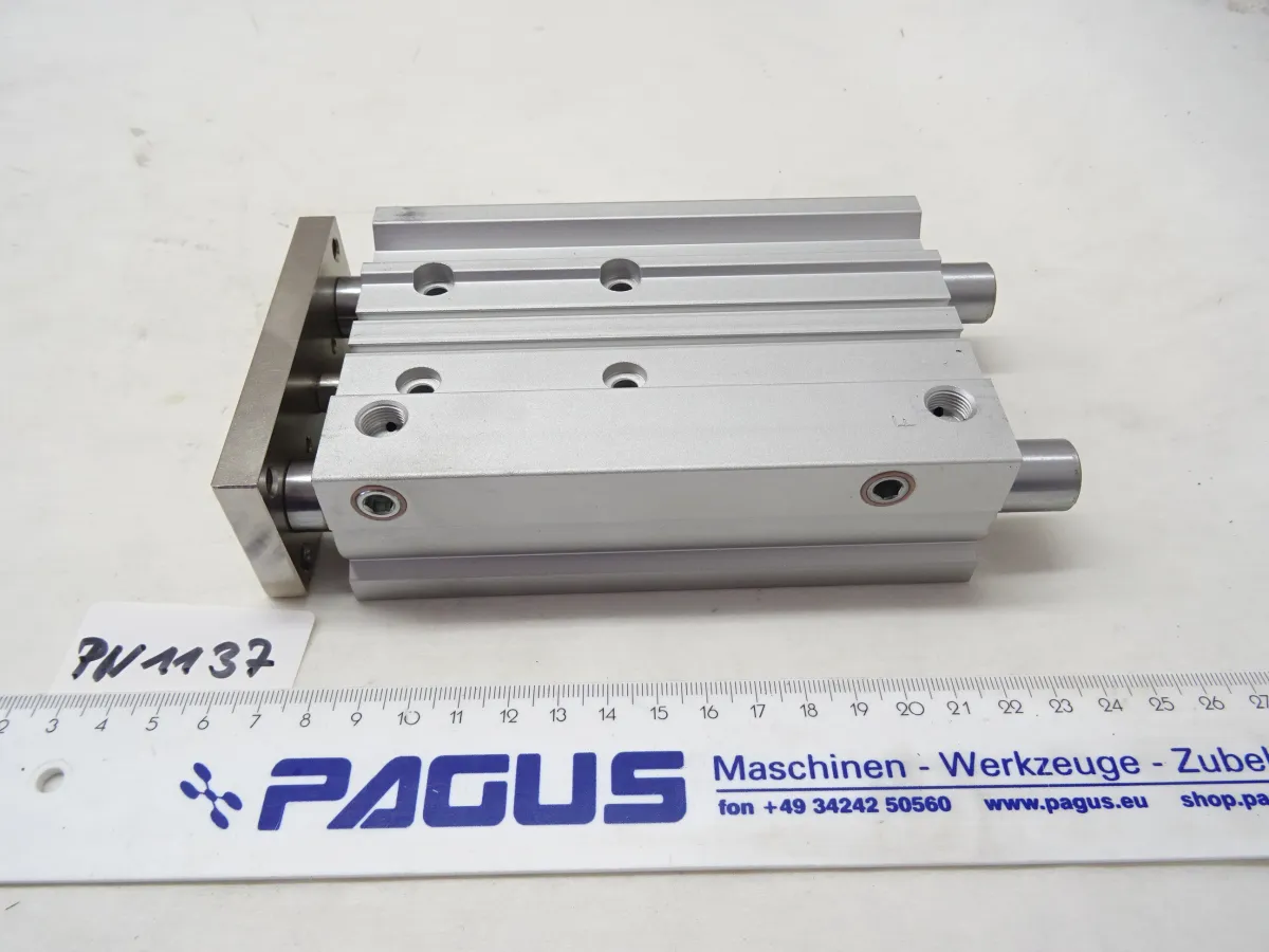 SMC Kompaktzylinder mit FÃ¼hrung Hub 100 mm, MGPM25TF-