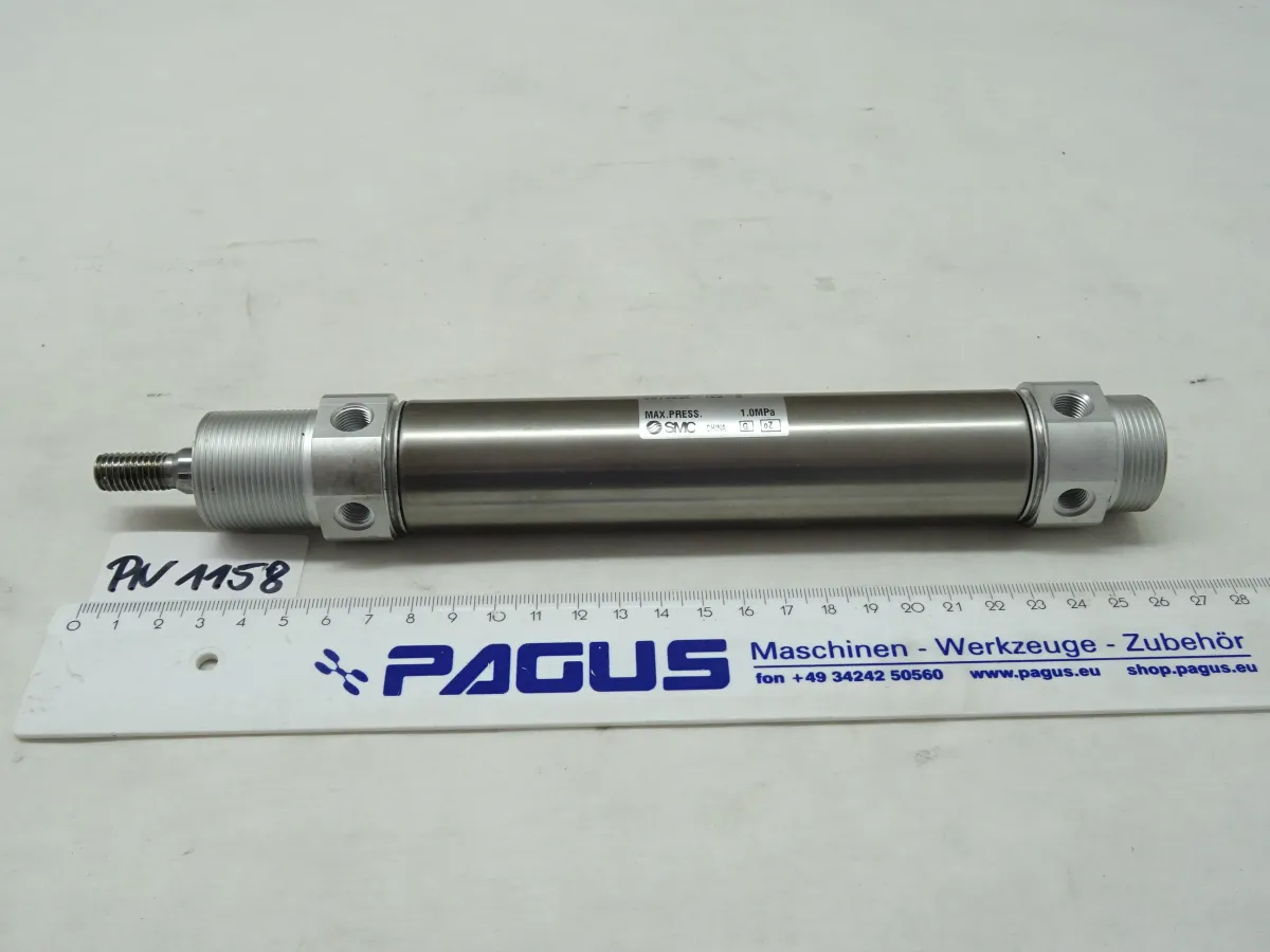 SMC Pneumatikzylinder Hub 125 mm CD75E32-125-B
