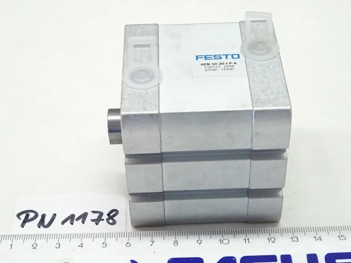 Festo Kompaktzylinder Hub 20 mm, ADN-50-20-I-P-A