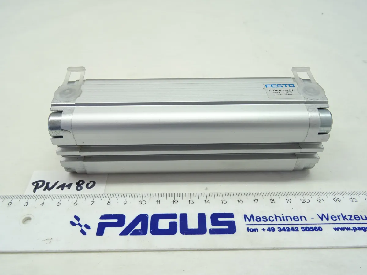 Festo Kompaktzylinder Hub 120 mm, ADVU-32-120-P-A