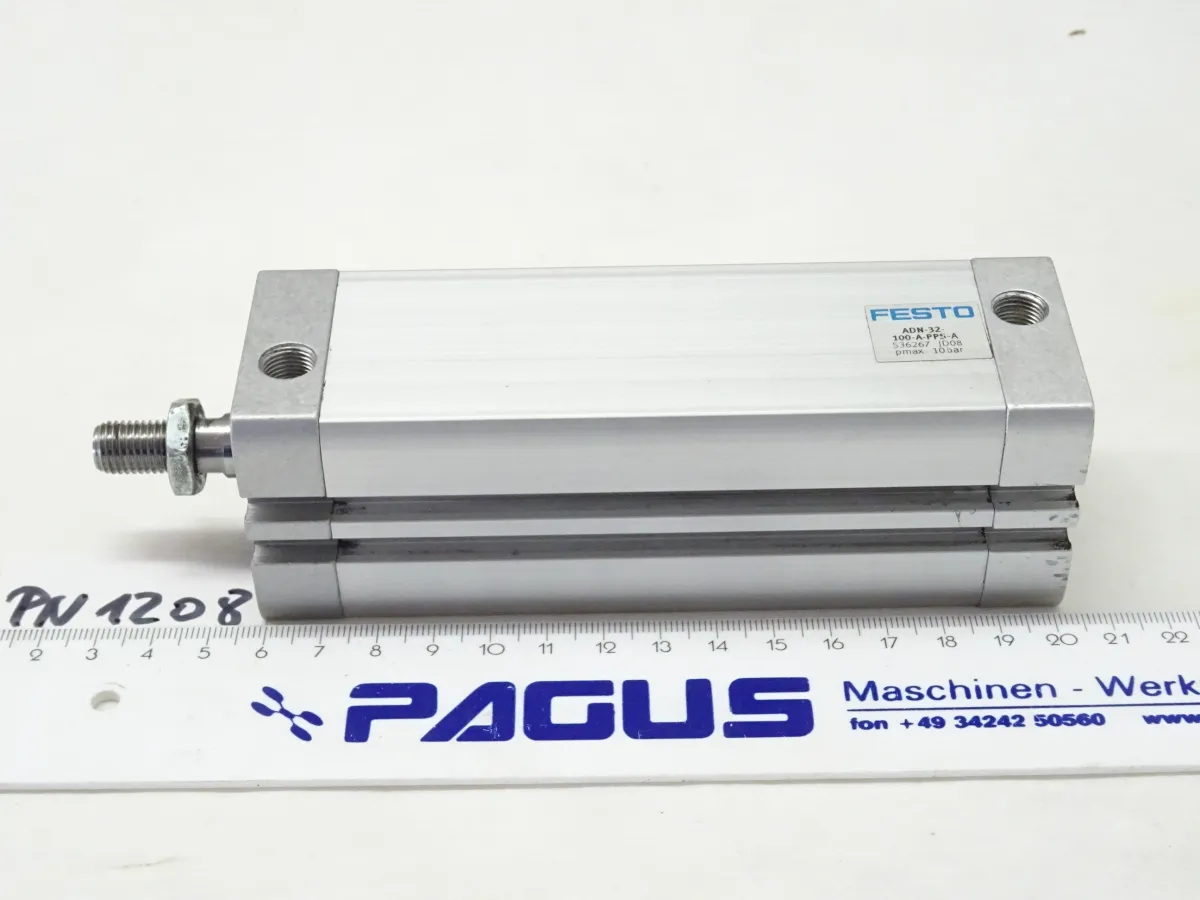 Festo Pneumatikzylinder Hub 100 mm ADN-32-100-A-PPS-A