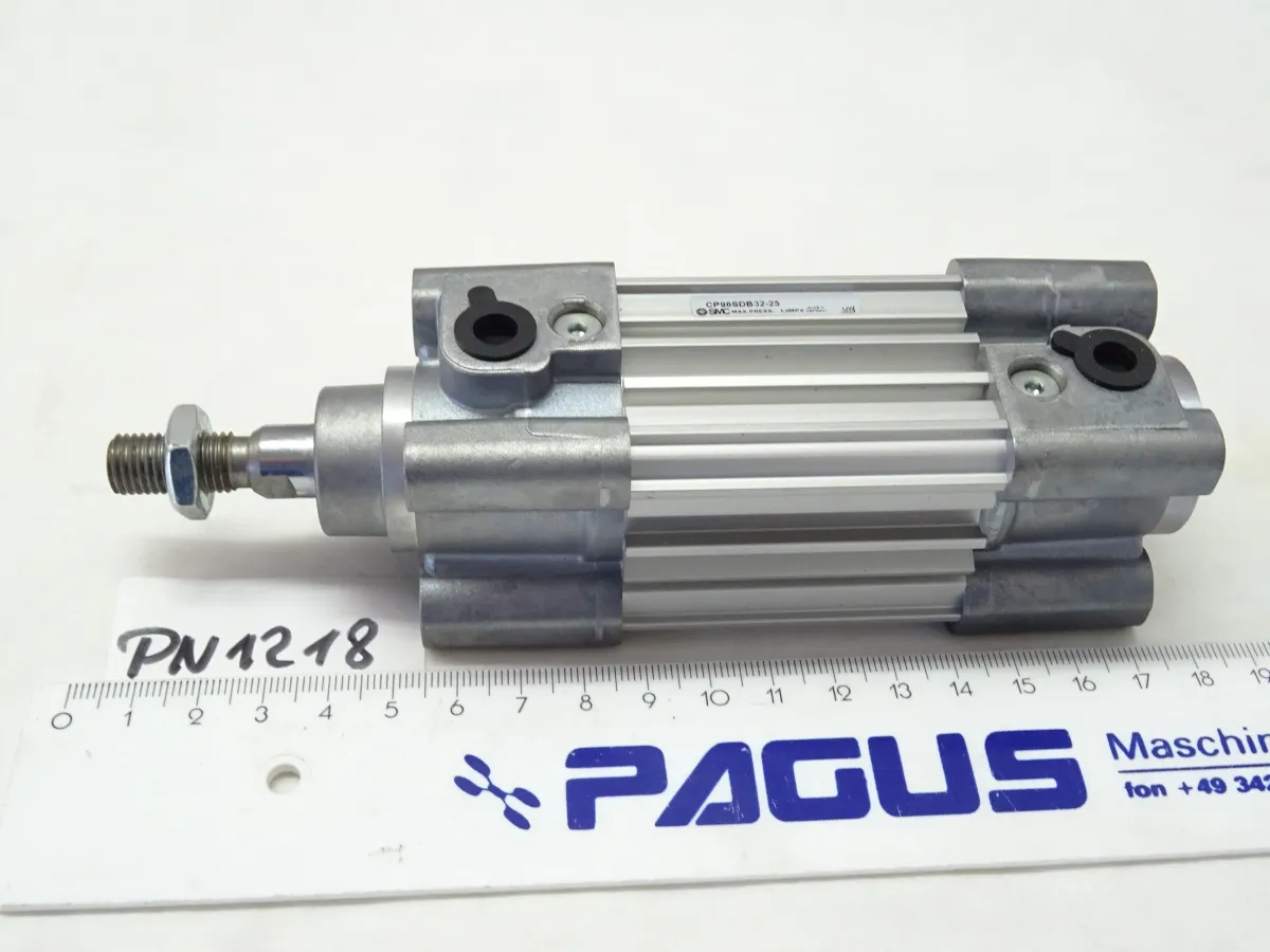 SMC ISO-Zylinder Hub 25 mm, CP96SDB32-25
