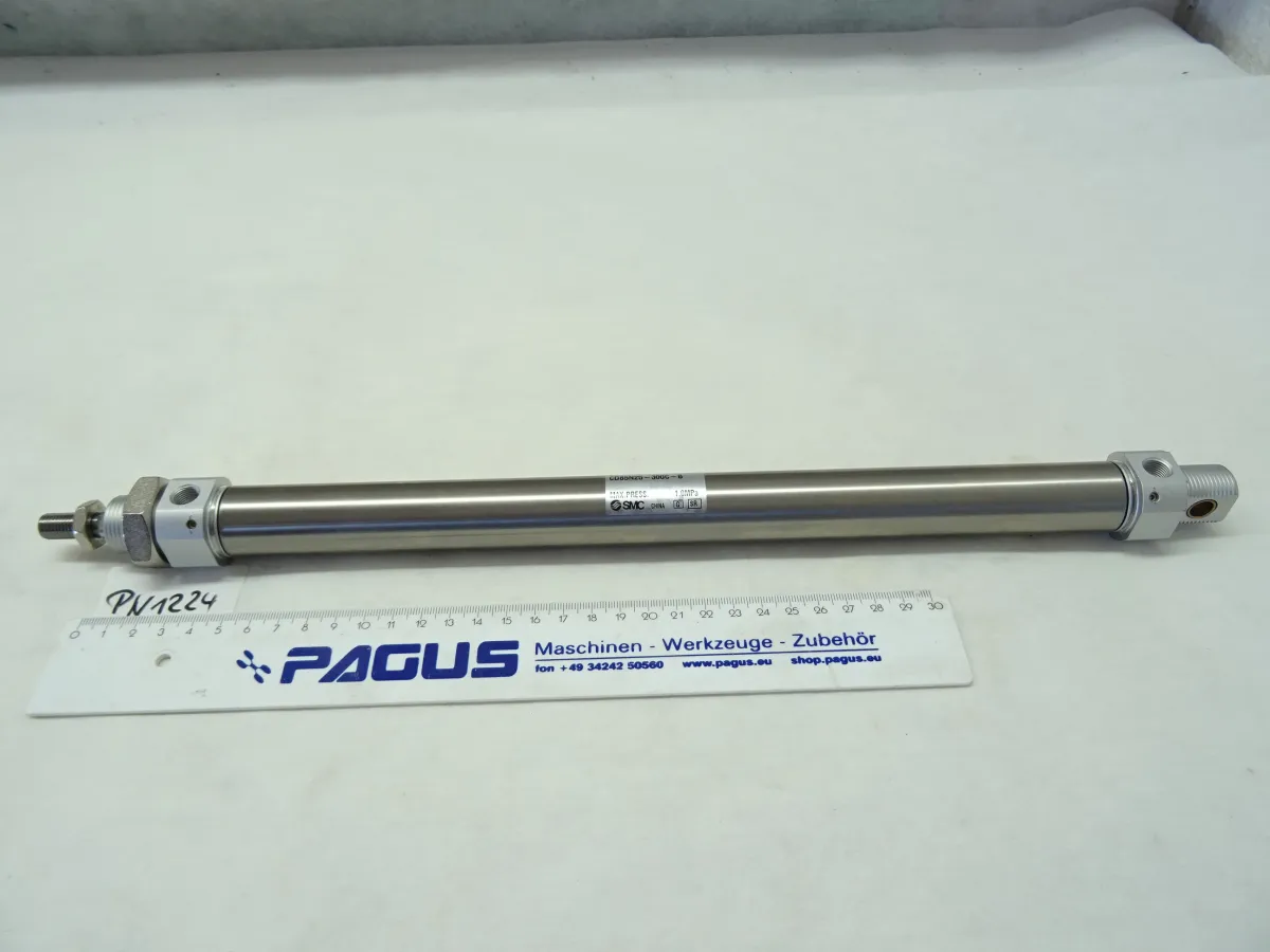 SMC Pneumatikzylinder Hub 300 mm CD85N25-300-B