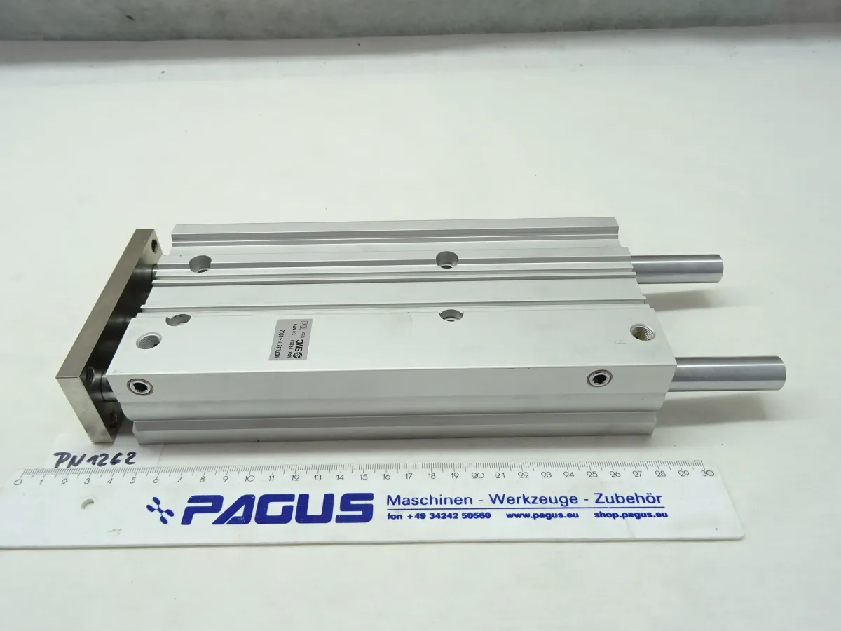 SMC Kompaktzylinder mit Führung Hub 200 mm, MGPL32TF-