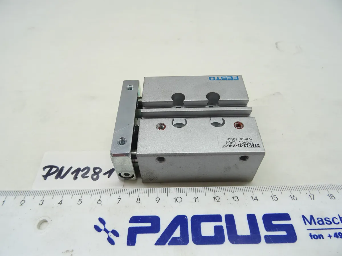 Festo Führungszylinder Hub 25 mm DFM-12-25-P-A-KF