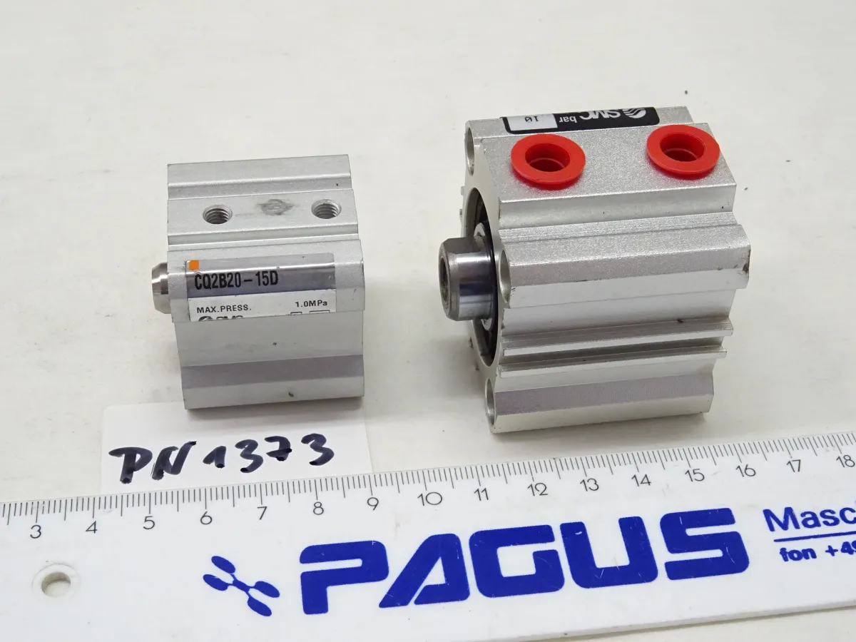 SMC Kompaktzylinder Hub 15 / 20 mm, CQ2B20-15D / ECQ2B