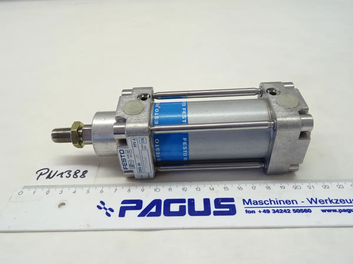 Festo Pneumatikzylinder Hub 25 mm DNN-40-25-PPV-A