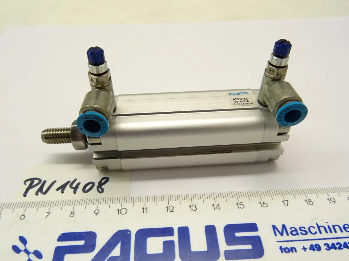 Festo Kompaktzylinder Hub 50 mm, ADVU-16-50-A-P-A