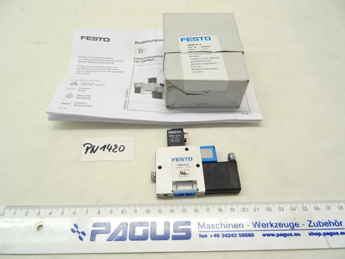 Festo VakuumsaugdÃ¼se VADM-45-P