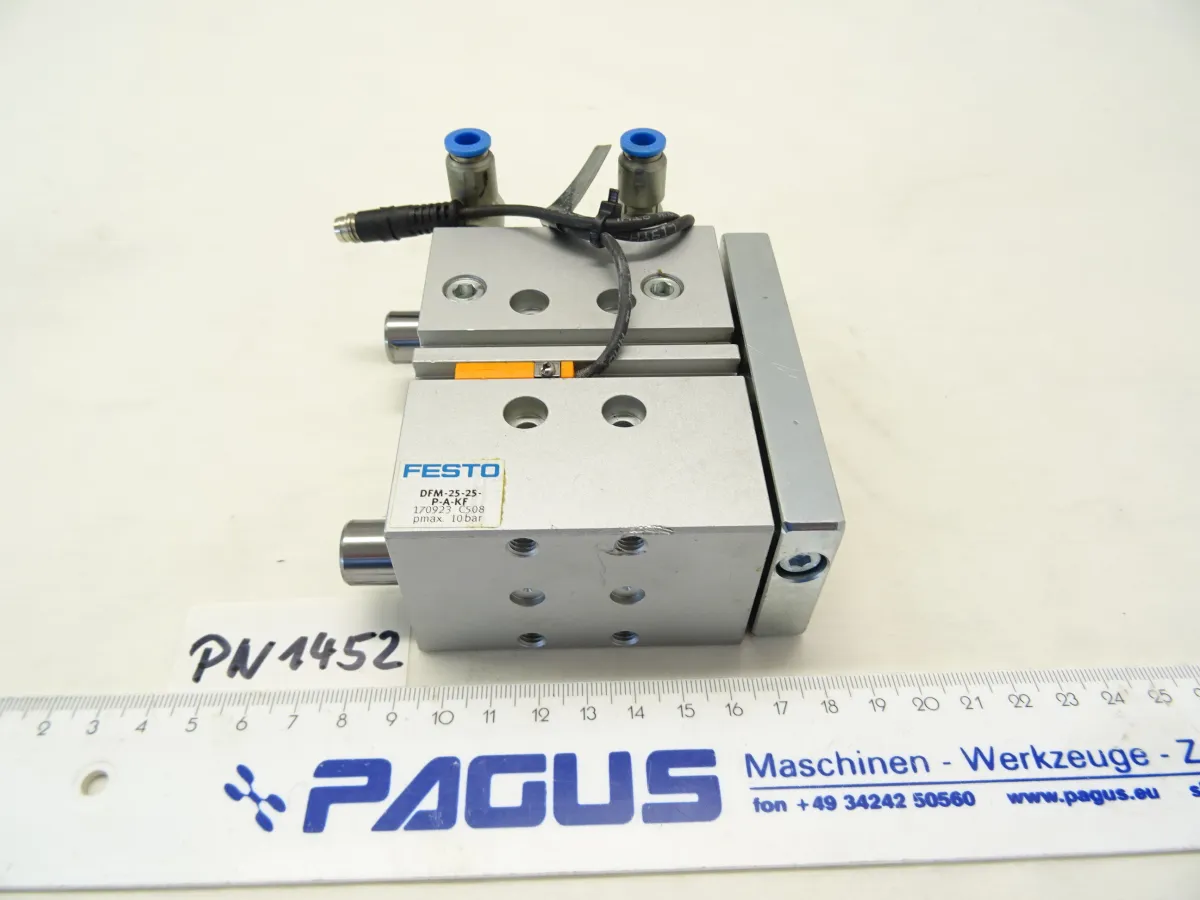 Festo Führungszylinder Hub 25 mm DFM-25-25-P-A-KF