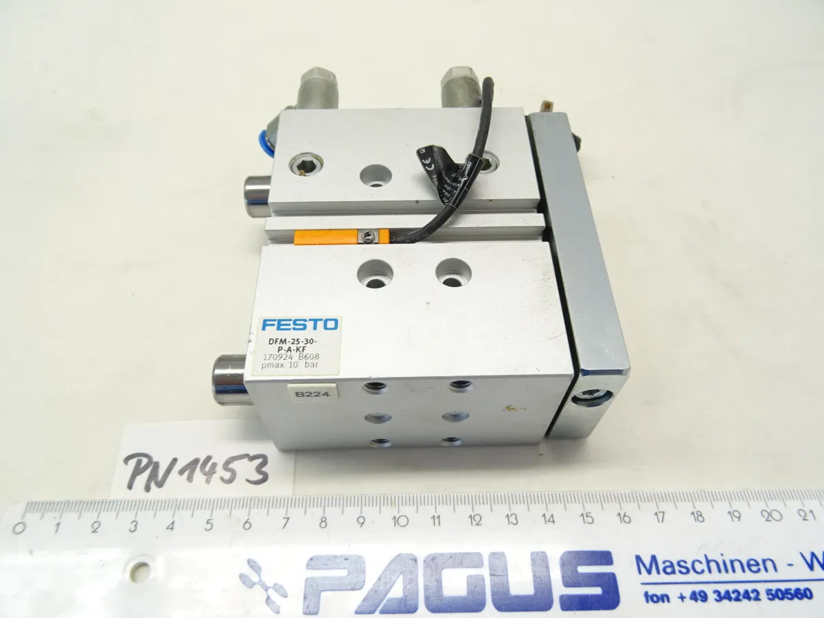 Festo Führungszylinder Hub 30 mm DFM-25-30-P-A-KF