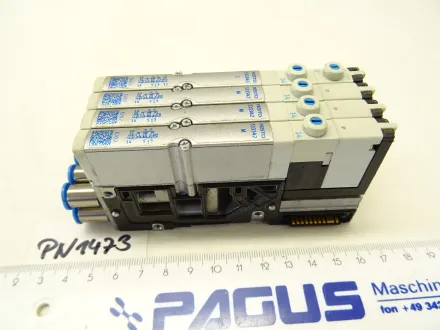 Festo Ventilblock 3x VMPA1-M1H-M-PI, 1x VMPA1-M1H-J-PI – RESALE