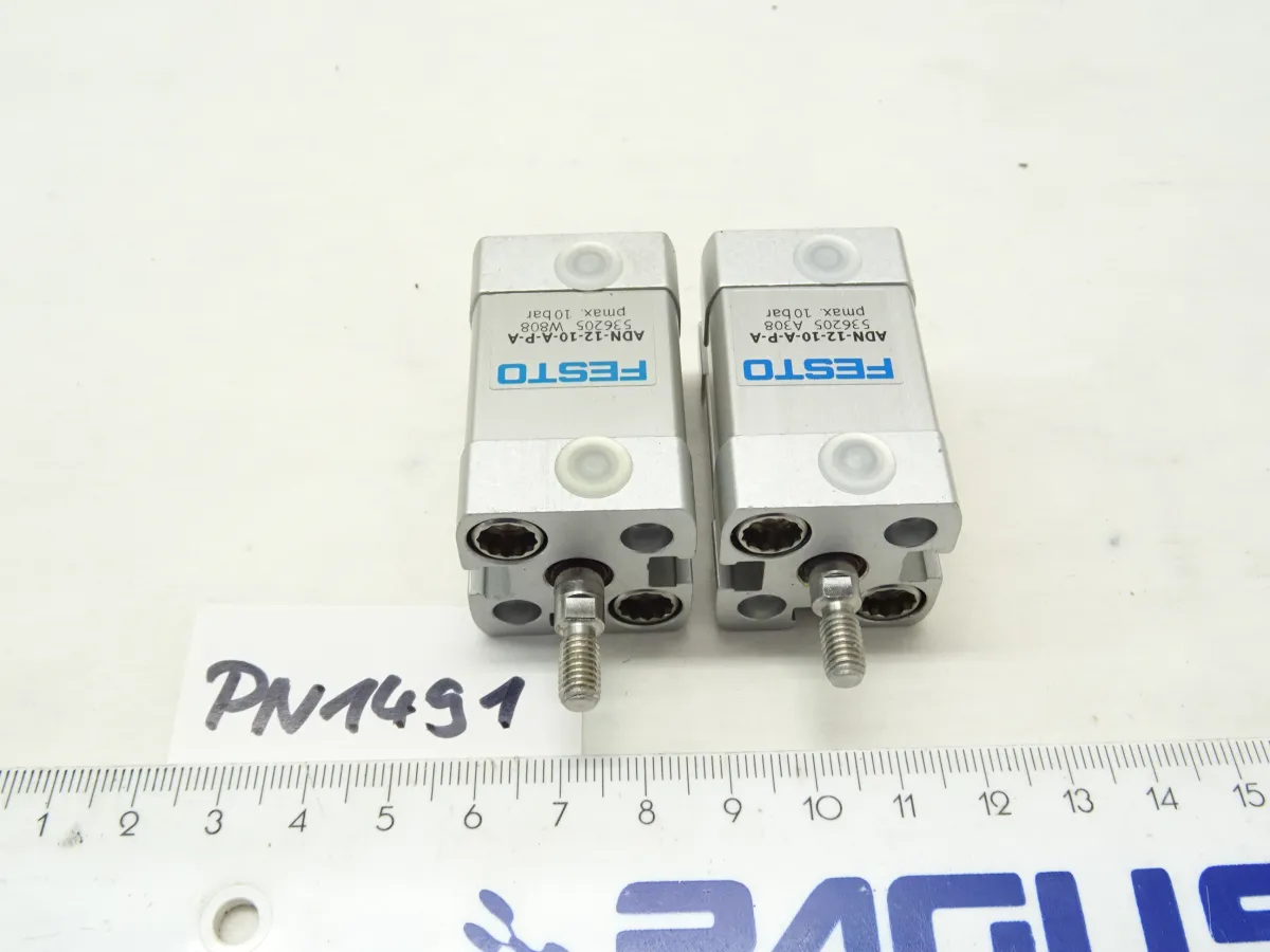 Festo Pneumatikzylinder Hub 10 mm ADN-12-10-A-P-A, 2 StÃ