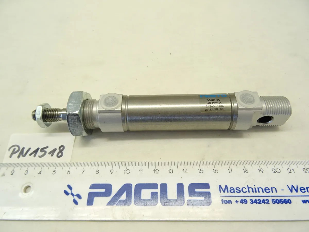 Festo Pneumatikzylinder Hub 40 mm DSNU-25-40-PPV-A