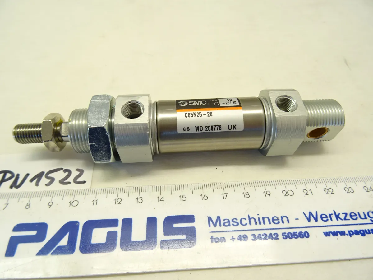 SMC Pneumatikzylinder Hub 20 mm C85N25-20