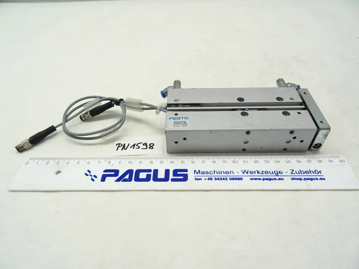 Festo Führungszylinder Hub 60 mm DFM-16-60-B-PPV-A-GF