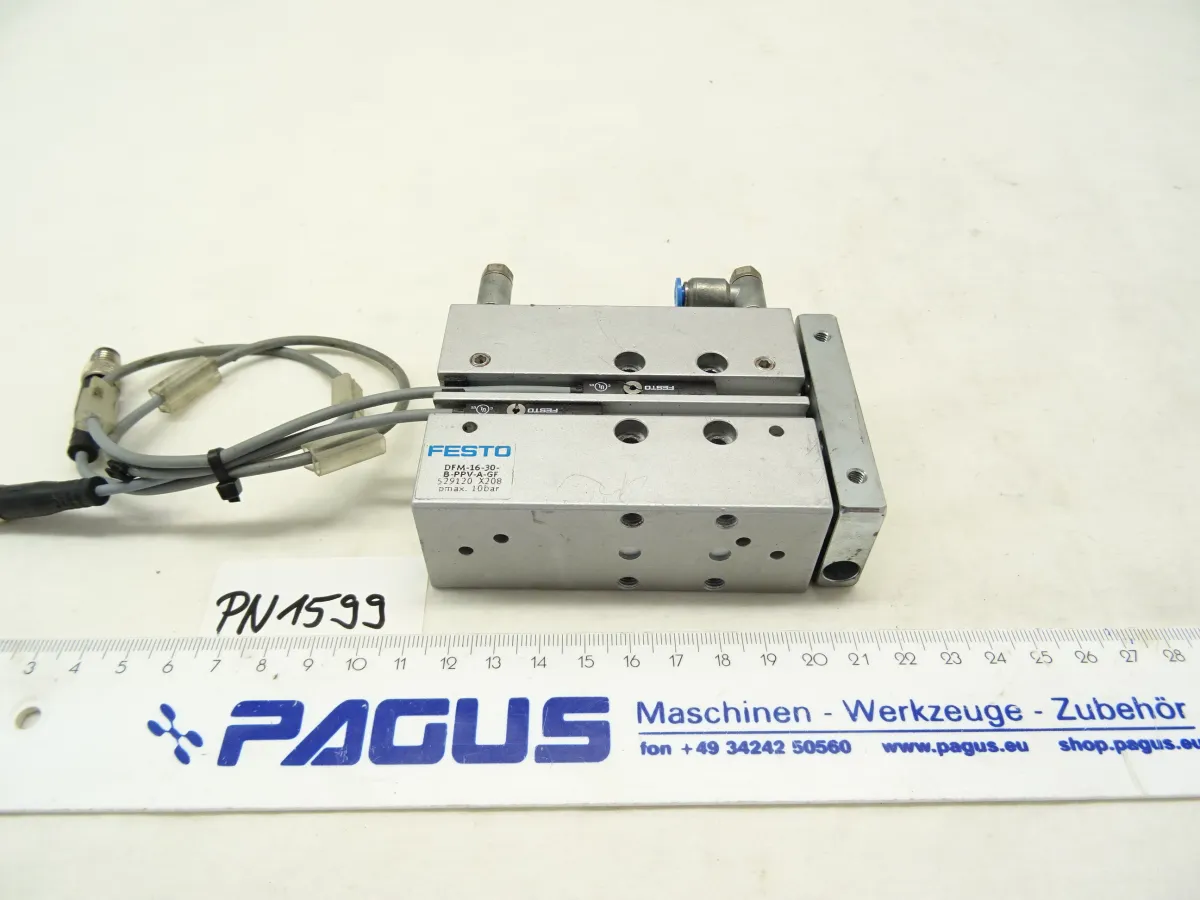 Festo Führungszylinder Hub 30 mm DFM-16-30-B-PPV-A-GF