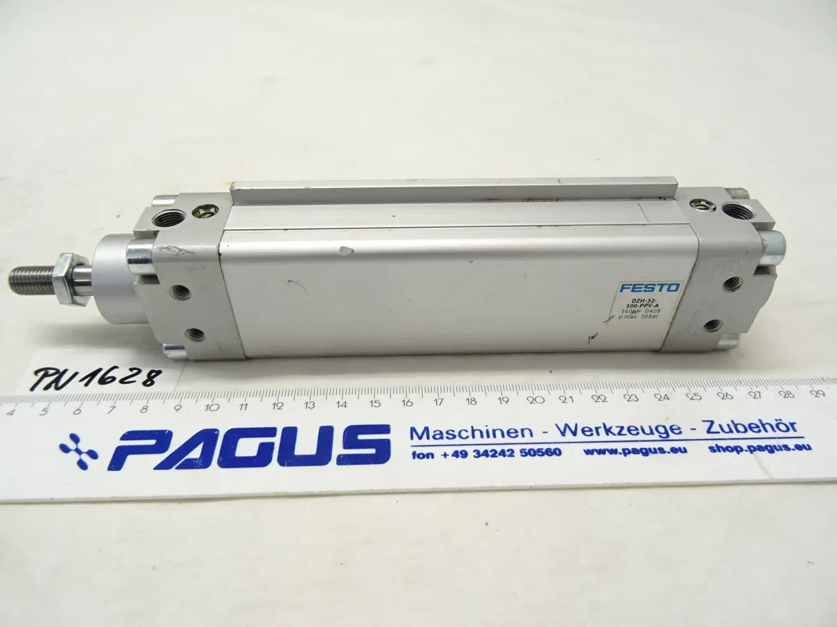 Festo Flachzylinder Hub 100 mm, DZH-32-100-PPV-A
