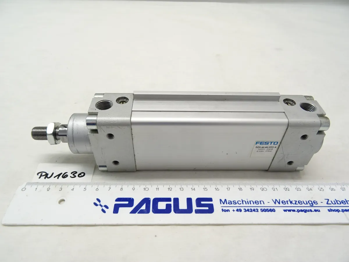 Festo Flachzylinder Hub 50 mm, DZH-40-80-PPV-A