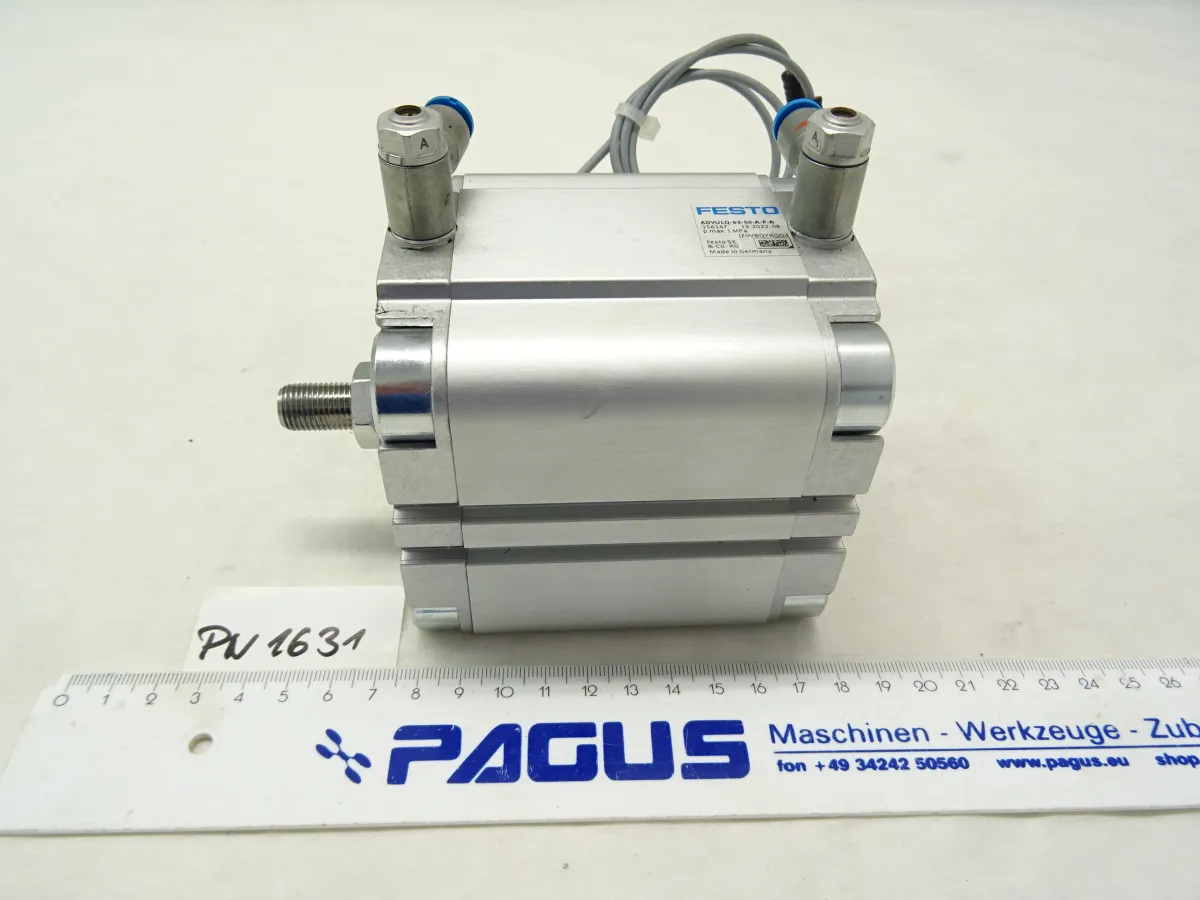 Festo Kompaktzylinder Hub 50 mm, ADVULQ-63-50-A-P-A