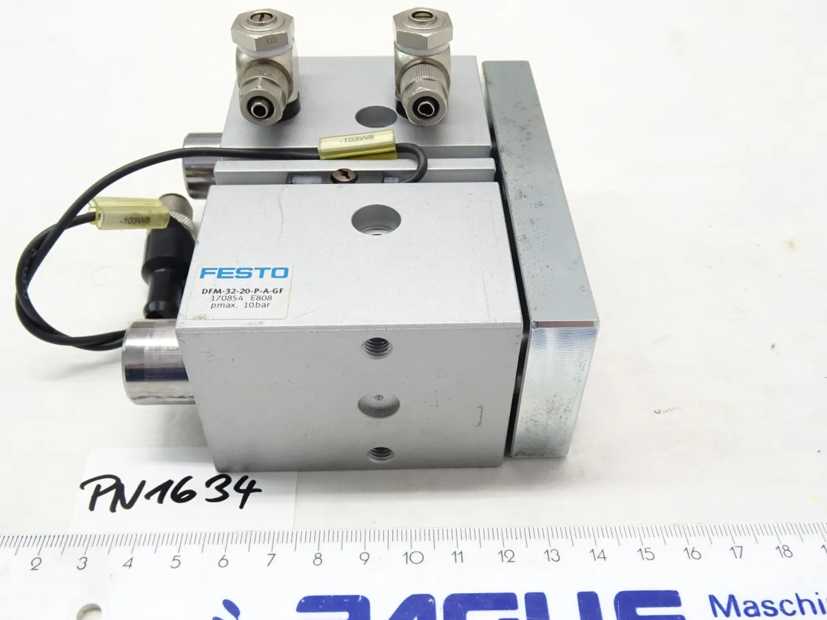 Festo Führungszylinder Hub 20 mm DFM-32-20-P-A-GF