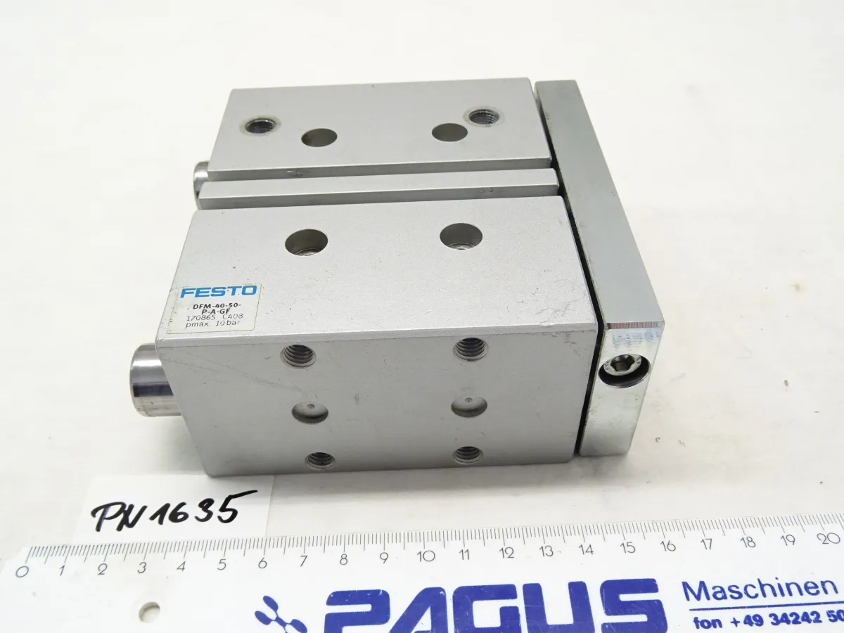 Festo Führungszylinder Hub 50 mm DFM-40-50-P-A-GF