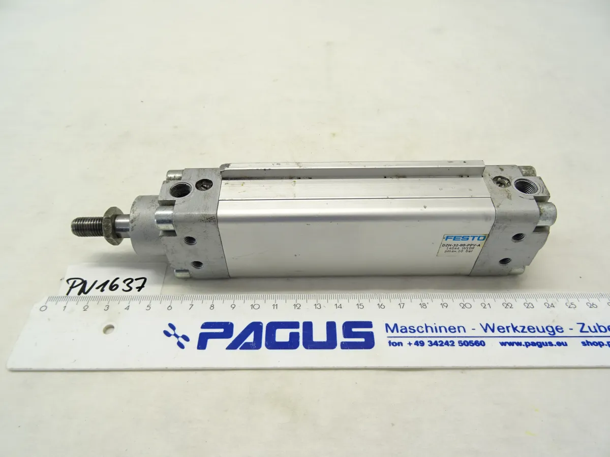 Festo Flachzylinder Hub 80 mm, DZH-32-80-PPV-A