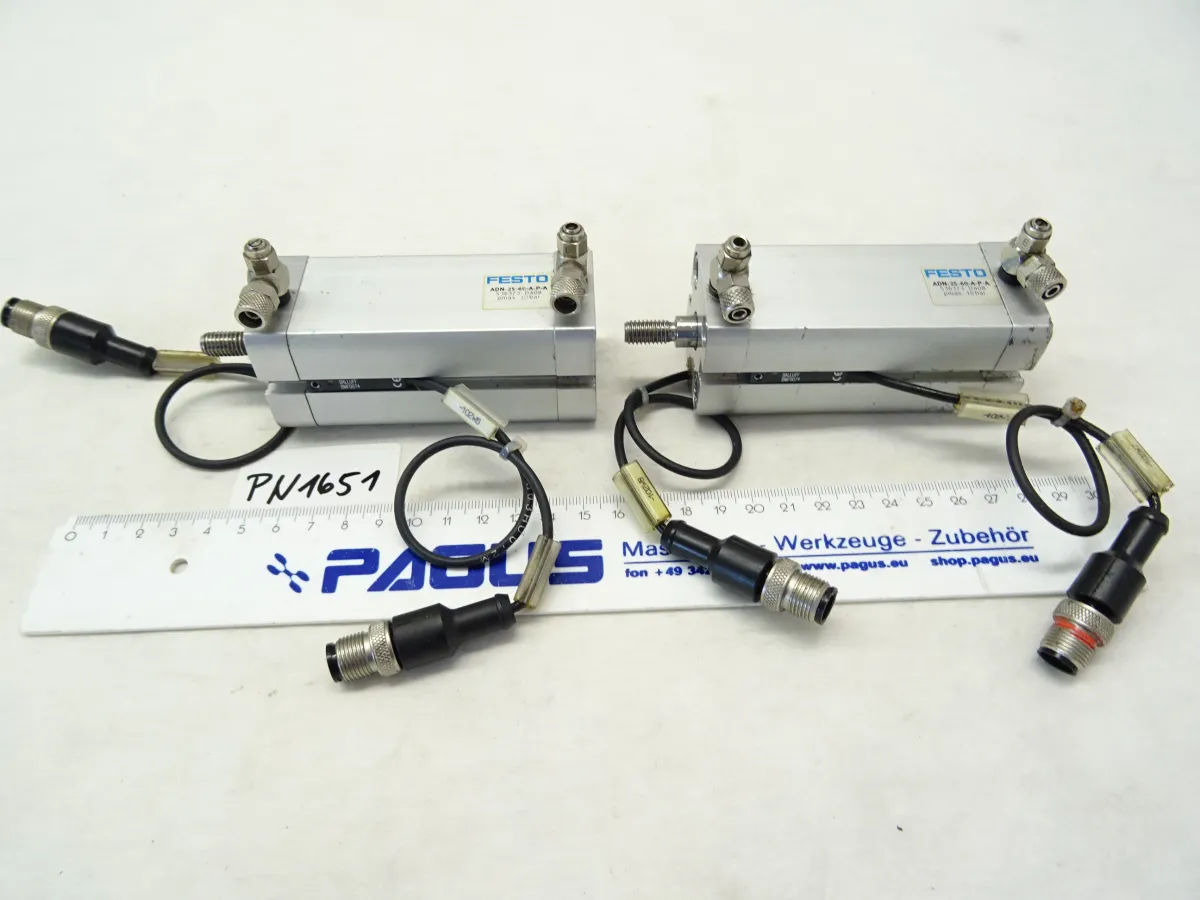 Festo Pneumatikzylinder Hub 60 mm ADN-25-60-A-P-A, 2 StÃ
