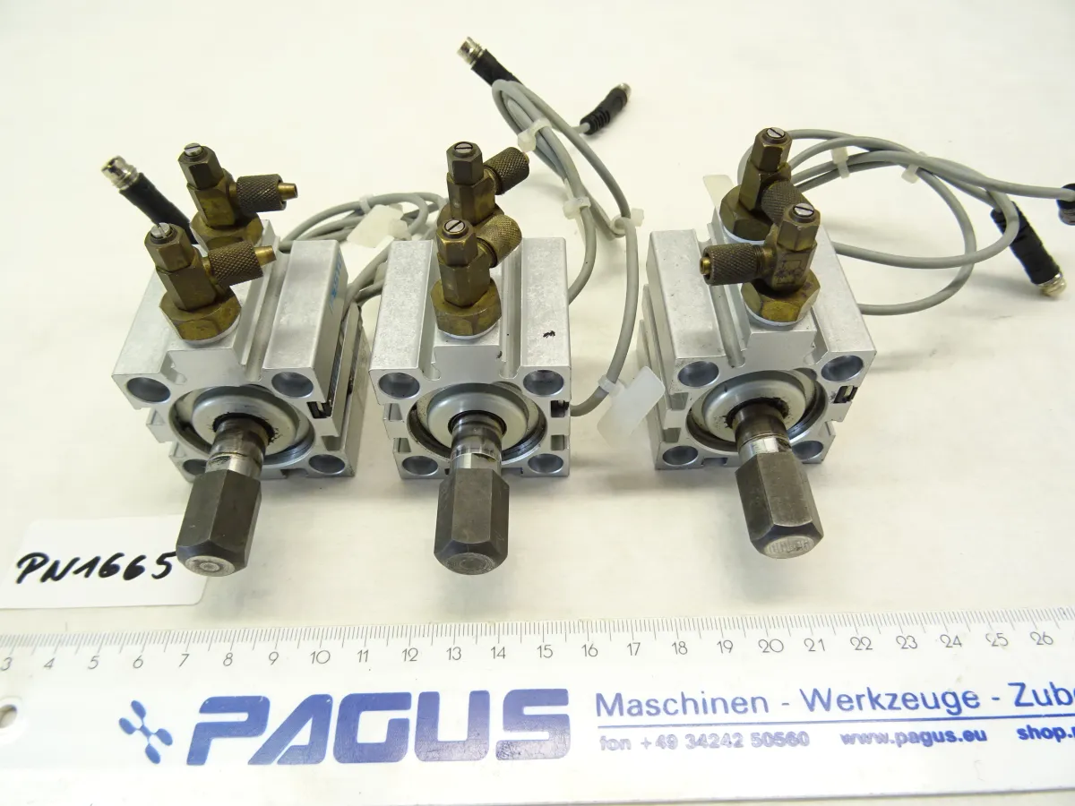 Festo Kurzhubzylinder Hub 10 mm ADVC-32-10-I-P-A, 3 Stü