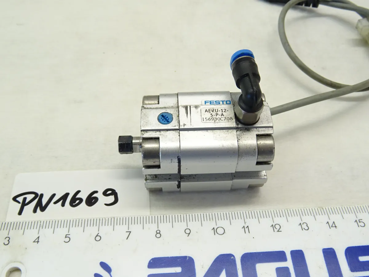 Festo Kurzhubzylinder Hub 5 mm AEVU-12-5-P-A