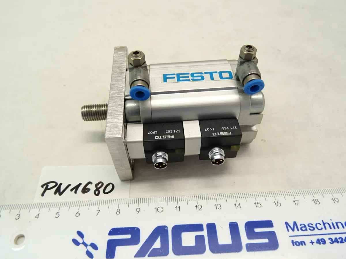 Festo Kompaktzylinder Hub 30 mm, ADVU-25-30-A-PA