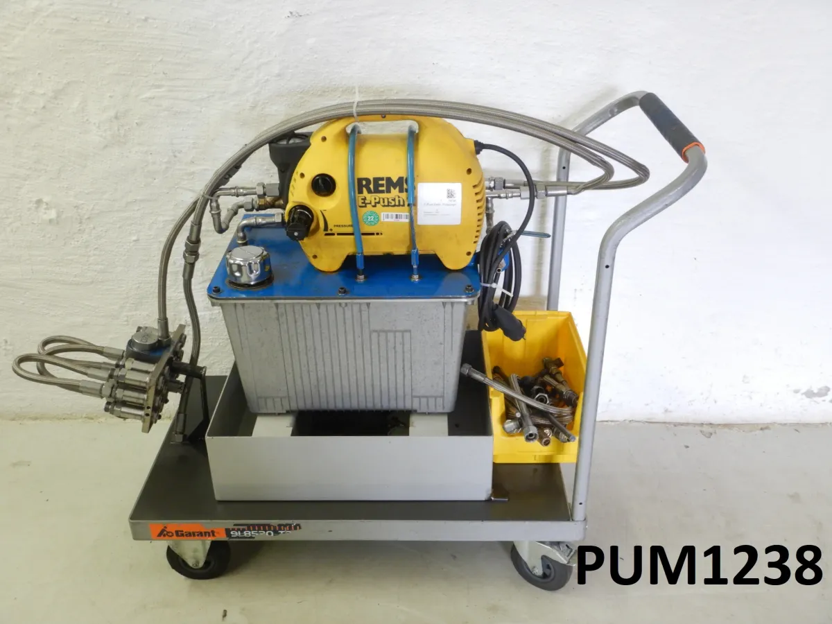 PrÃ¼fpumpe E-Push 2, mit Tank