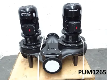 Grundfos Inline-Pumpe TPD 125-100/6, 2x 4,0 kW – RESALE