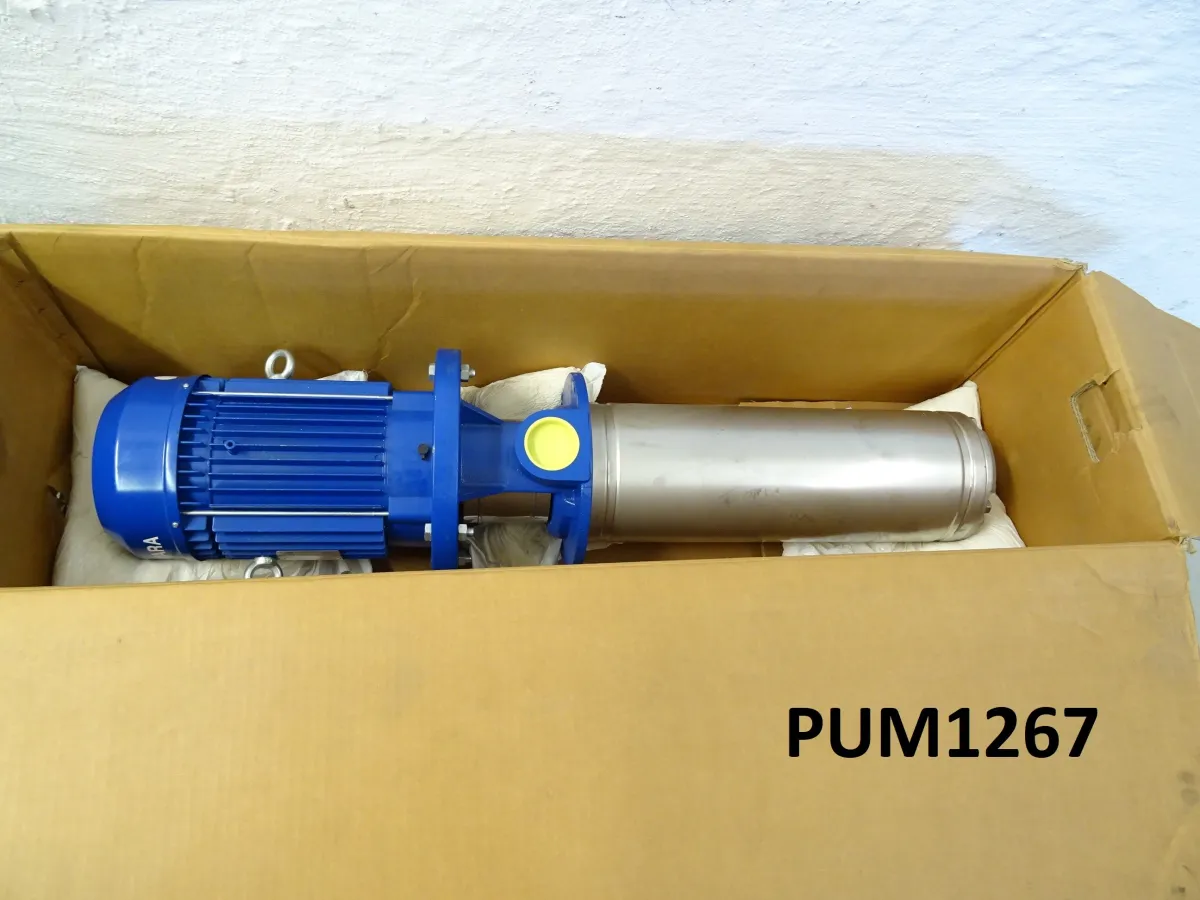 Mehrstufige Eintauchpumpe SVI1606/12S55T, 5,5 kW