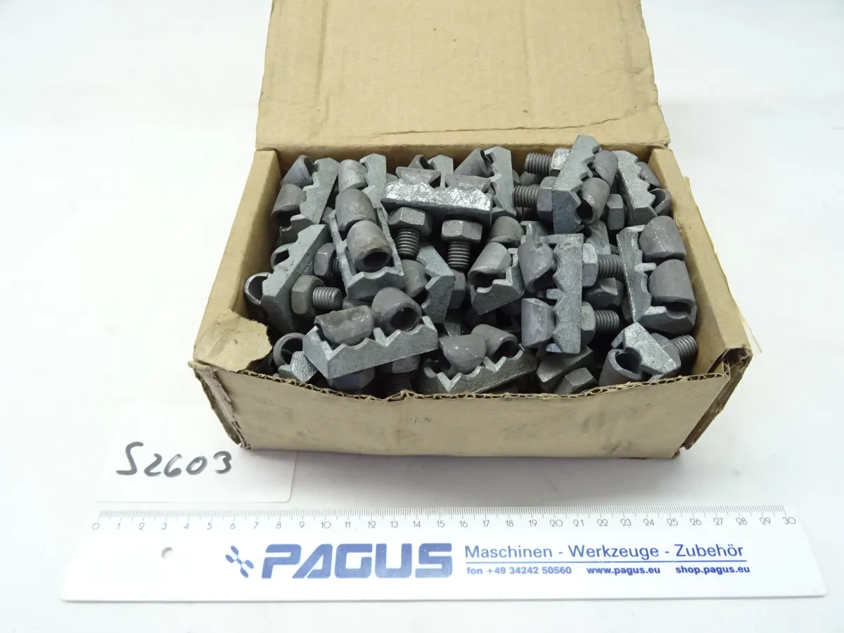 KS-Verbinder Zweiteilig, Abstand: 20 mm, 23 Stück