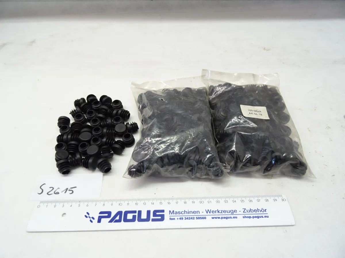 Gleiter für Rundrohr � 18 mm, 240 Stück